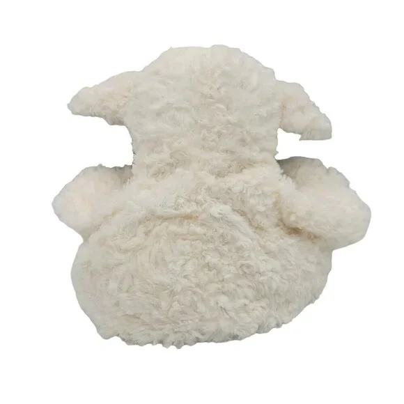 This & That Cow Hand Puppet 10" Black & White Sheepskin Plush Stuffed Toy 3+ - Picture 3 of 7